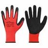 Rukavice za rad 12 pcs Crvena i Crna 8 / m Lateks premaz