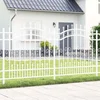 Vrtna Ograda KAMPEN 240 x 166 cm Mesh Bijelo