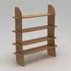 Hanah Home Polica za knjige Scala-2150x160x35 cm, Braon