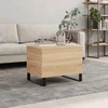 Stolić za kavu boja hrasta 60 x 44,5 x 45 cm konstruirano drvo