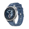 Smart Watch DT5 sivi (plava silikonska i braon kožna narukvica)