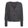 VERO MODA Pletena jopa VMLea  temno siva