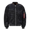ALPHA INDUSTRIES Zimska jakna MA-1 CS siva/rdeča/črna