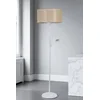 Podna lampa Devin, Bela