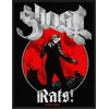 Ghost Rats Našitek za šivanje 100 x 50 mm