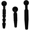Komplet treh čepov za penis Dark Rods