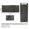 KMT Protivklizna prostirka za tuš, Crna