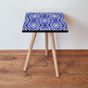 Hanah Home Klub sto Shp45, 35x42x35 cm, Plavi