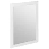 SAPHO Elegantno Ogledalo TREOS v Belem Mat Okvirju - 75x50 cm