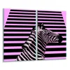 shumee Steklena deska 2x 30x52 Zebra