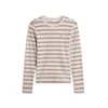 TOMMY HILFIGER Majica CODY ecru/rjava