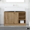 Kupaonski ormar s policom Umjetnički hrast 90 x 29 x 55 cm
