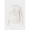 Guess Pulover W6BR52 Z1453 Kremna Regular Fit