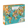 Janod Puzzle Dinozavri 200 delov