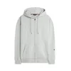 TOMMY HILFIGER Jopa na zadrgo pegasto siva/bela