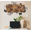 Wallity Zidna dekoracija Legendary, 73x42.5 cm, Smeđe boje