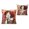 Carmani DEKORATIVNA VZGLAVNIKA S CVETNIM POLNILOM LADY FLORAL SYMPHONY LOZANO