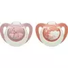 NUK First Choice Night 6-18 m duda 2 kos