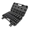 Komplet nasadni ključi - 6 kotni Hex od 10 do 38mm CrMo 1/2 - 20 kosov