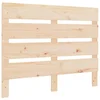 Vidaxl Posteljno vzglavje 90x3x80 cm trdna borovina