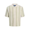 JACK & JONES Srajca JORTYLER kremna/meta