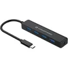 Conceptronic USB HUB 4-vratni USB3.1 tip-C - 4x USB 3.0, CTC4USB3