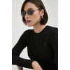 Sončna očala Ray-Ban ženski, siva barva