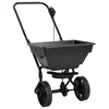 Vidaxl Ročni posipalec soli PVC in jeklo 80x46x75 cm 15 L
