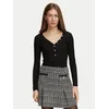 Guess Bluza W6BP32 K6401 Črna Regular Fit