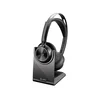 HP Poly Voyager Focus 2 Microsoft Teams Certified USB-C-C Headset +USB-C/A Adapter +Charging Stand