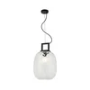 Luster na sajli LUCY 1xE27/40W/230V crni