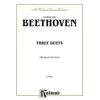 BEETHOVEN:THREE DUETS FOR VIOLIN AND CELLO