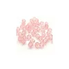 Kristalna perla romb 4 mm roze-niska 40 cm