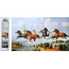 Norimpex Diamantna slika Čreda v galopu 80x40cm