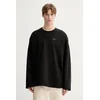 Bombažna majica z dolgimi rokavi G-Star Heavy jersey oversized