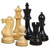 Šahovske figure Executive Ebonised 3.75