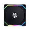 LIAN LI ventilator za ohišje UNI FAN SL140 V2 RGB PWM 140mm, črn