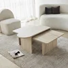 Hanah Home Set kafenih stočića, 105x35cm, Bež