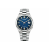 Citizen Tsuyosa Mens Automatic Analogue Watch, silver/blue, Bracelet