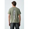 Alpha Industries kratka majica moška bombažna Backprint Vintage Panel