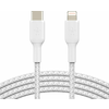 BELKIN Kabel Lightning MFi USB-C za iPhone/iPad, pleten iz najlona, serija BOOST?CHARGE proizvajalca Belkin, 1 m - bel, (20524287)