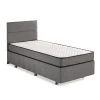 Hanah home Krevet Silver 90x38x190cm Crni