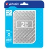 Verbatim HDD 2TB Silver Kocka (53198)