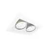 Brosline 3035 - Ugradno plafonsko svetlo CAGE 2xGU10/10W/230V belo