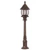 Opviq Spoljna lampa BSU-68184-BKR-B, 100 cm, Podna, E27, IP65, 60W, Braon