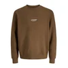 JACK & JONES Majica JJESoho karamel/bela