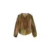 Scalpers Bluza kaki/oliva/rjasto rdeča