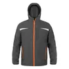 Softshell jakna sa kapuljačom siva