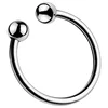 Nerjavna kovinska obročka za penis - za zakasnitev ejakulacije (32 mm)