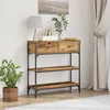 Konzolna stolica Staro drvo 72,5 x 25 x 75 cm Konstruirano drvo